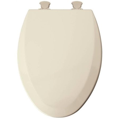 BEMIS Bemis 141EC 346-146EC Toilet Seat for Use with Elongated Bowls Molded Wood; Biscuit 141EC 346-146EC